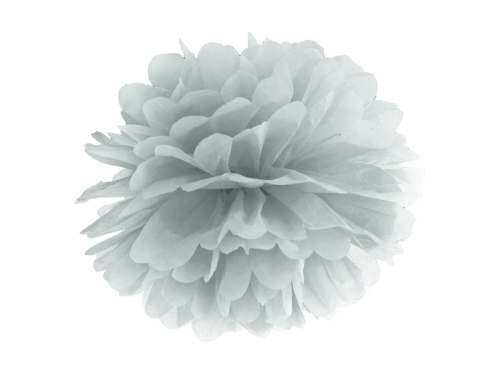 Папиросная бумага Pompom, серебро, 25см Папиросная бумага Pompom, серебро, 25см