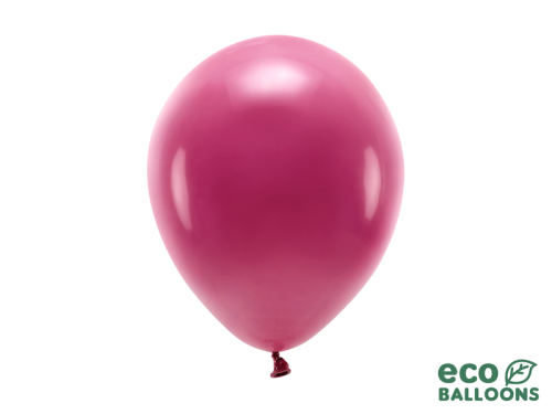 Eko baloni 26 cm pasteļtoņi, tumši sarkani (1 gab. / 10 gab.)