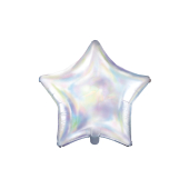 Folija balona zvaigzne, 48 cm, zaigojoša