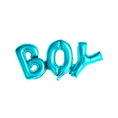 Foil Balloon Boy, 45*33cm, blue