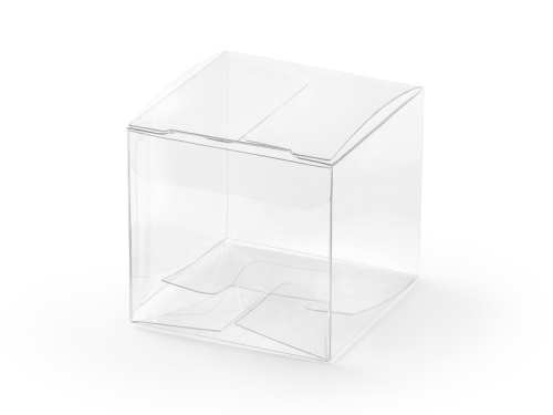 Kvadrātveida kastes, caurspīdīgas, 5x5x5cm (1 gab. / 10 gab.) Kvadrātveida kastes, caurspīdīgas, 5x5x5cm (1 gab. / 10 gab.)