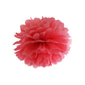 Салфетка Pompom, красная, 35см