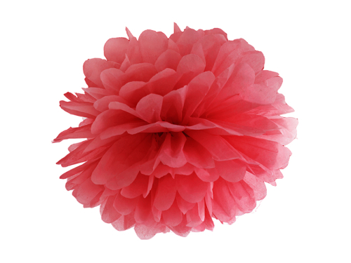 Салфетка Pompom, красная, 35см