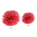 Салфетка Pompom, красная, 35см