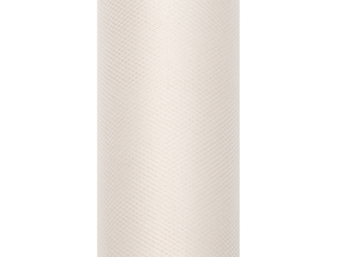 Tulle Plain, cream, 0.5 x 9m