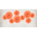 Tissue fan, peach, 20-30cm (1 pkt / 3 pc.) Tissue fan, peach, 20-30cm (1 pkt / 3 pc.)