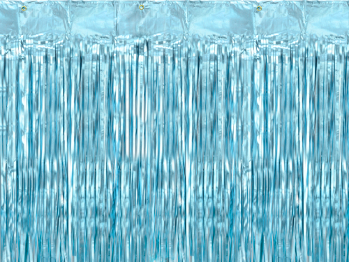Svētku aizkars, zils, 90x250cm Svētku aizkars, zils, 90x250cm