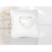 Ring bearer pillow, white, 20 x 20cm Ring bearer pillow, white, 20 x 20cm