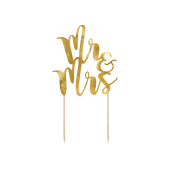 Топпер для торта Mr &amp; Mrs, 25,5см