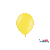 Spēcīgi baloni 12 cm, pasteļkrāsas citrona miziņa (1 pkt / 100 gab.)