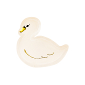 Тарелки Lovely Swan, 23,5x22,5см (1 упаковка / 6 шт.)
