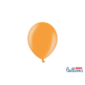 Spēcīgi baloni 12 cm, metālisks mandarīnu oranžs (1 pkt / 100 gab.)
