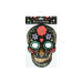 Mask Dia de Los Muertos, black, 19x28cm Mask Dia de Los Muertos, black, 19x28cm