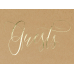 Guest Book Guests, 24x18.5cm, kraft, 22 pages Guest Book Guests, 24x18.5cm, kraft, 22 pages