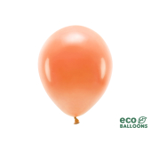 Eko baloni 30 cm pastels, oranžs (1 gab. / 10 gab.)