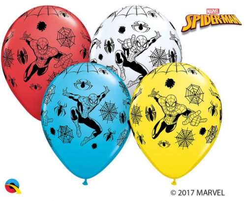 Apdrukāts lateksa balons "Spider-Man" (30 cm)