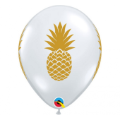 Apdrukāts lateksa balons "Pineapple" (30 cm)