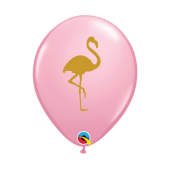 Apdrukāts lateksa balons Flamingo (30 cm)