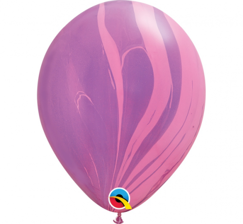 Apdrukāts lateksa balons" agate (30 cm)