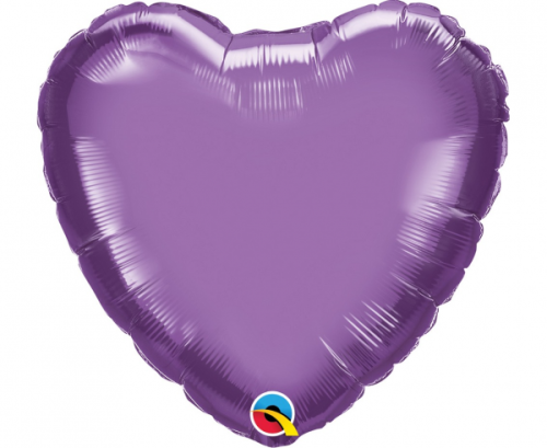 Воздушный шар из фольги 45 см HRT Chrome purple Plain foil