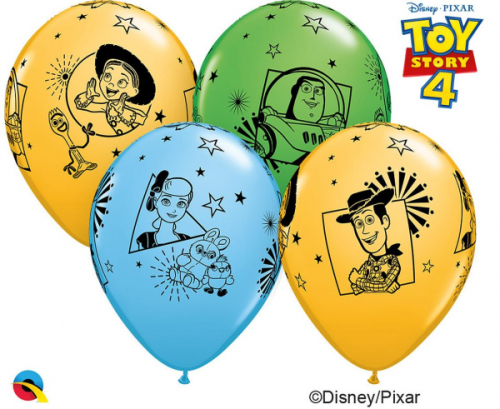 Воздушный Шар с рисунком Toy story 4 (30 см)