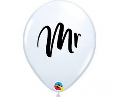 Воздушный Шар с рисунком "Mr." (30 см)