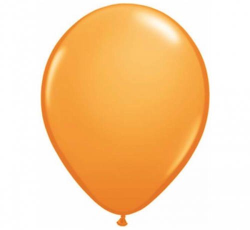 Apdrukāts lateksa balons pastel orange (30 cm)