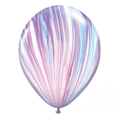 Apdrukāts lateksa balons, pastel agat Fashion (30 см)