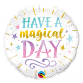 Воздушный шар из фольги 45 см CIR - "Have a Magical Birthday"