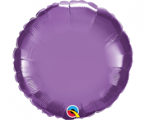 Воздушный шар из фольги 45 см chrome purple