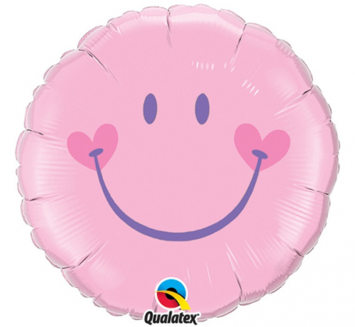 45 cm Folija balons Smile Pink "