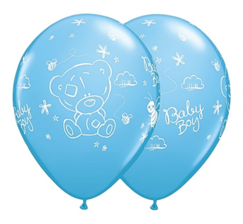 Apdrukāts lateksa balons Me To You Tatty Baby Boy. (30 cm)