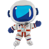 Шар (38''/97 см) Фигура, Космонавт, 1 шт.