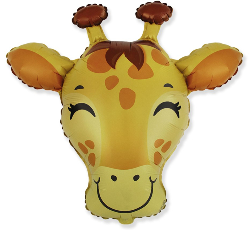 Bumba (31`` / 79 cm) Figūra, Galva, Cute Giraffe, 1 gab.