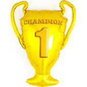 Шар (28''/71 см) Фигура, Кубок Чемпионов, Золото, 1 шт.