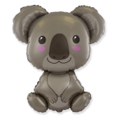 Шар (14''/36 см) Мини-фигура, Коала, 1 шт.