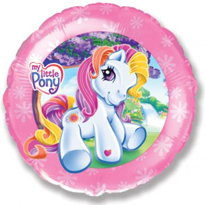 Шар (18''/46 см) Круг, My Little Pony, Лошадка Селестия, Розовый, 1 шт. Шар (18''/46 см) Круг, My Little Pony, Лошадка Селестия, Розовый, 1 шт.