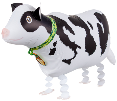 Шар (28''/71 см) Ходячая Фигура, Корова, 1 шт. Шар (28''/71 см) Ходячая Фигура, Корова, 1 шт.