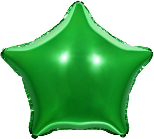 Шар (18''/46 см) Звезда, Зеленый, 1 шт. Шар (18''/46 см) Звезда, Зеленый, 1 шт.