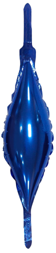 Шар (6''/15 см) Мини-ромб, С хвостиками, Синий, 1 шт. Шар (6''/15 см) Мини-ромб, С хвостиками, Синий, 1 шт.