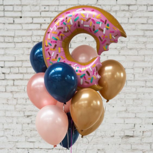 Balonu kompozīcija "Doughnut"