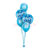 Balonu Kompozīcija 4 Dzimšanas dienai 160x50 cm