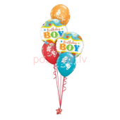 Balonu Kompozīcija 2 Dzimšanas dienai 160x50 cm