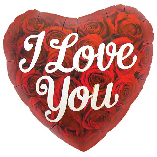 I Love You Roses 45 cm