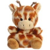 AURORA Palm Pals Plīša rotaļlieta žirafe Safara, 12 cm