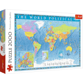TREFL Puzle 2000 Pasaules karte