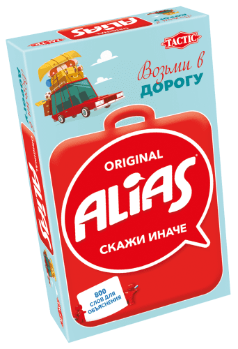 TACTIC Spēle Alias Travel (Krievu val.)
