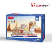 CUBICFUN 3D Puzle City line - Maskava