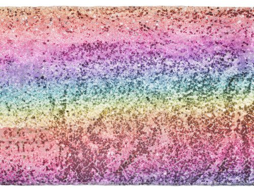 Sequin runner, color mix, 0.3 x 5 m Sequin runner, color mix, 0.3 x 5 m