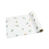 Nonwoven Runner Flowers and Butterflies, mix, 40 x 500 cm